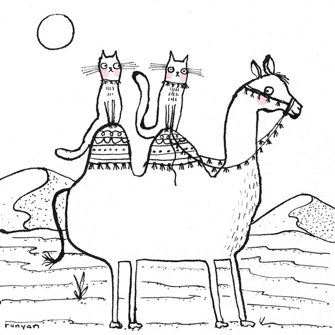DUNE RIDE - Terry Runyan - Creatif _Animals _  Creatif ©Terry Runyan - Creatif License
