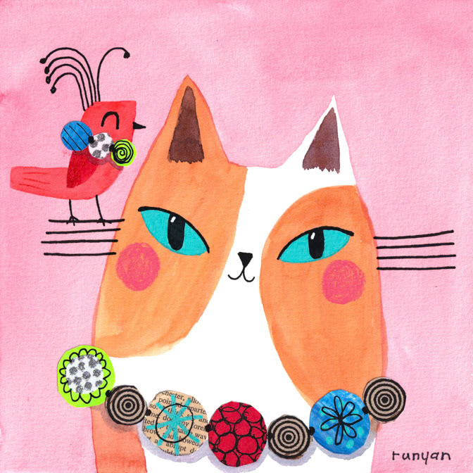 GAUDY JEWELRY _Cat _  Creatif ©Terry Runyan - Creatif License