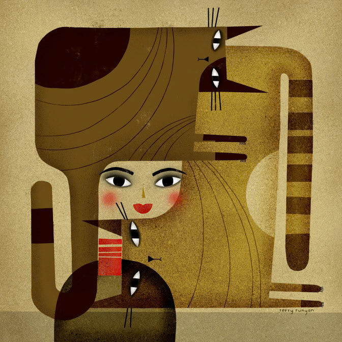 SURROUNDED 300dpi Terry Runyan - Creatif _Cat Hair _  Creatif