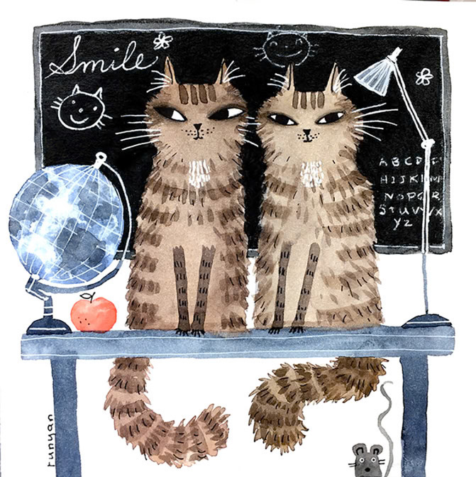 Cat Teachers _Cat _  Creatif
