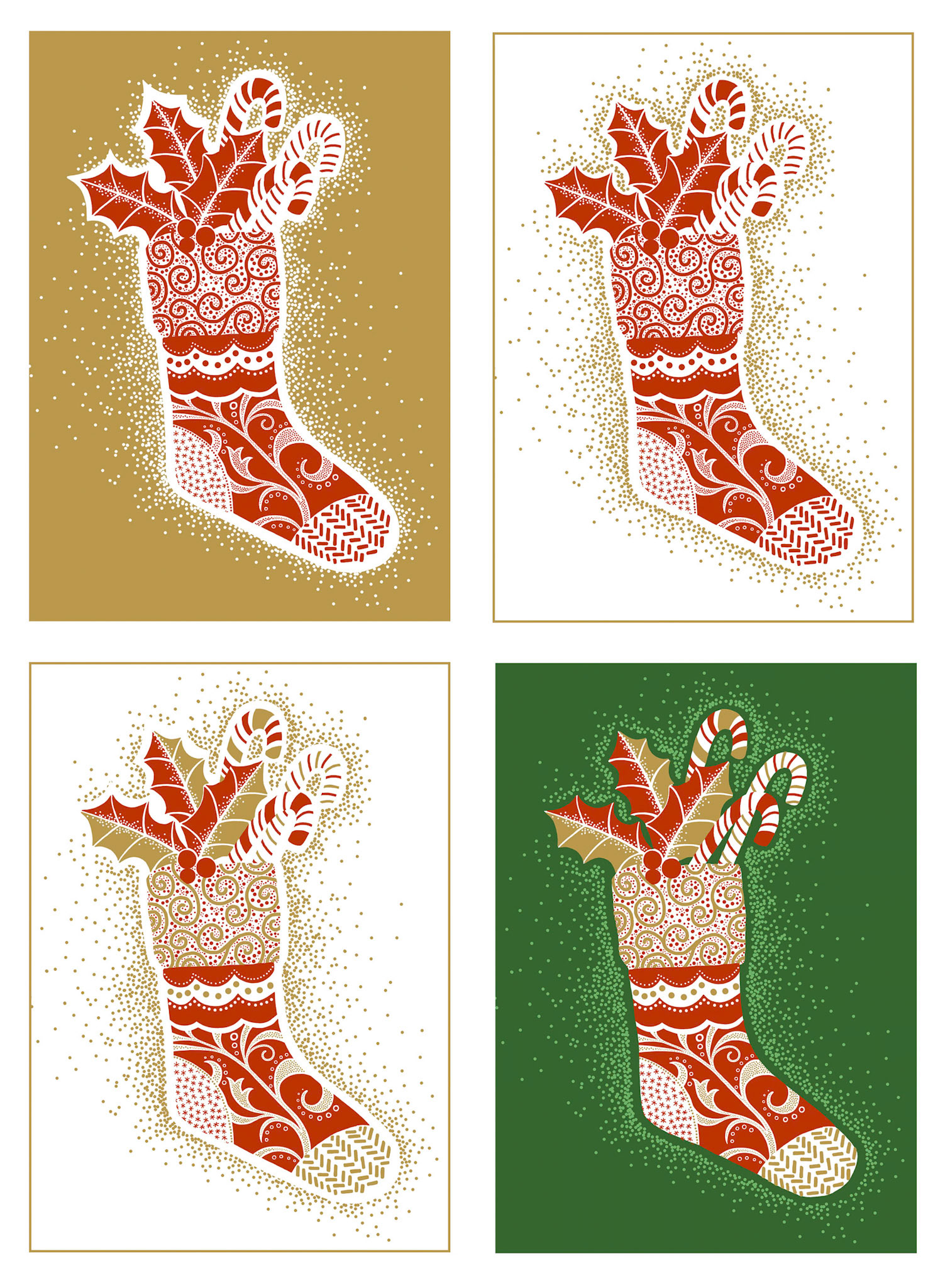 SH_Cmas_SH-GoldXmasStockingVariations ©Steve Haskamp - Creatif License