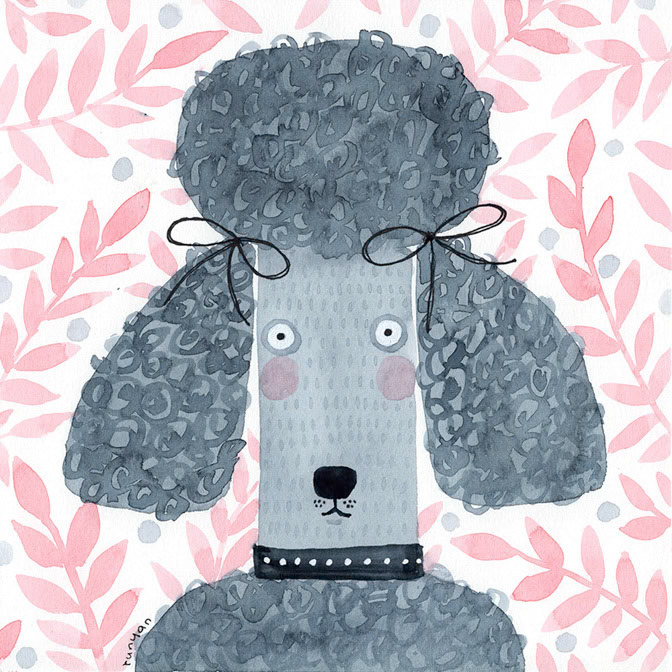JUST GROOMED - Terry Runyan - Creatif _Dog _  Creatif ©Terry Runyan - Creatif License