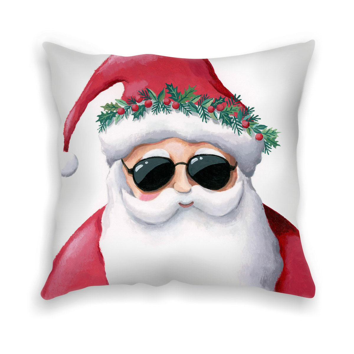 SH_Cmas_2402_1_Santa Sunglasses Pillow_Creatif ©Steve Haskamp - Creatif License