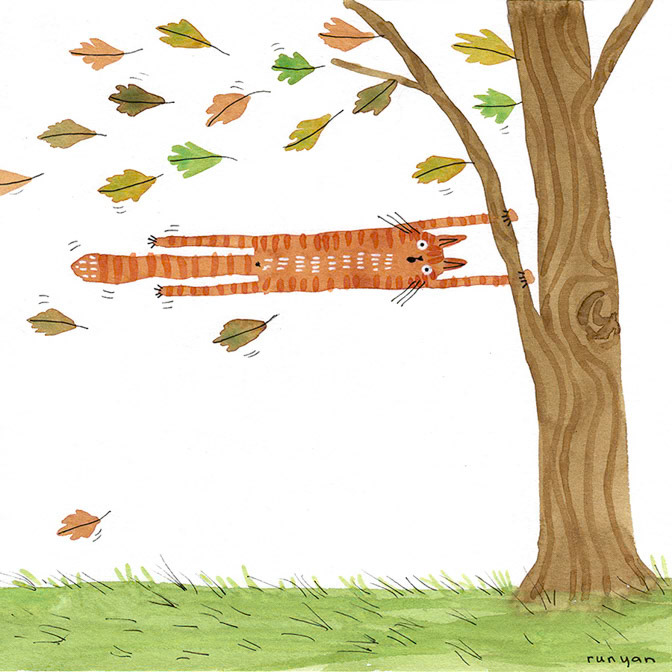 BLOWING IN THE WIND - Terry Runyan - Creatif _Cat _  Creatif