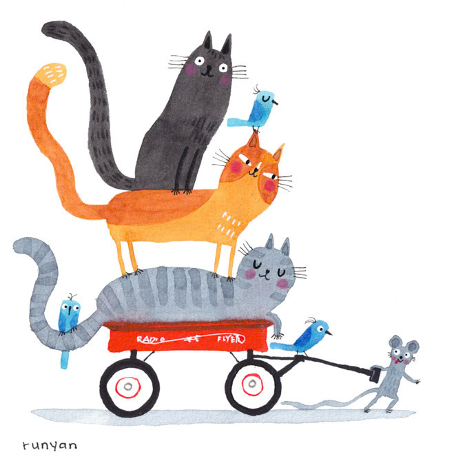 MIGHTY MOUSE _Cats _  Creatif