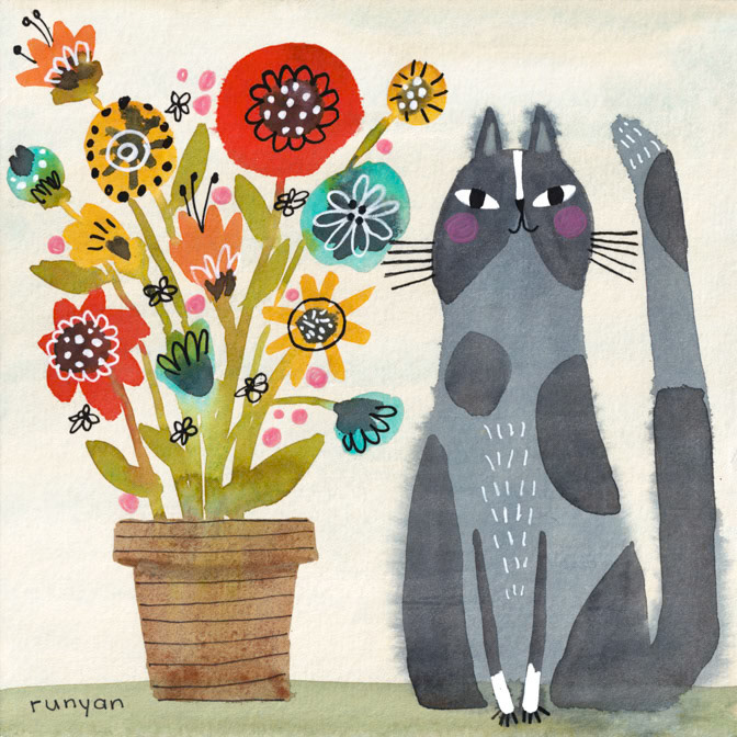 GARDEN COLLECTOR _Cats _  Creatif