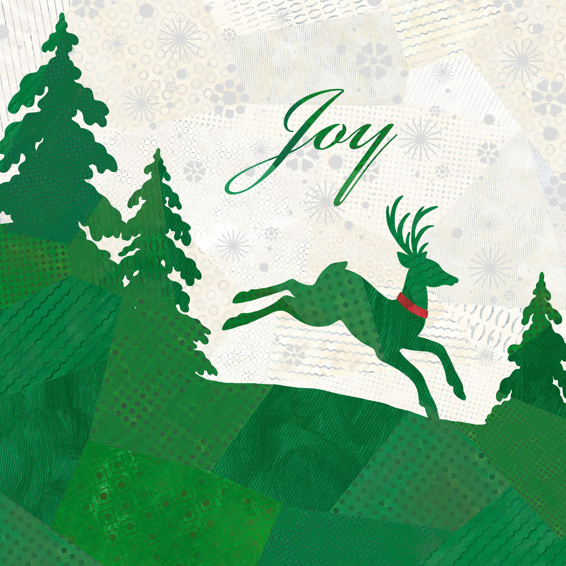 SH_Cmas_560-ReindeerSilhouetteCollage ©Steve Haskamp - Creatif License