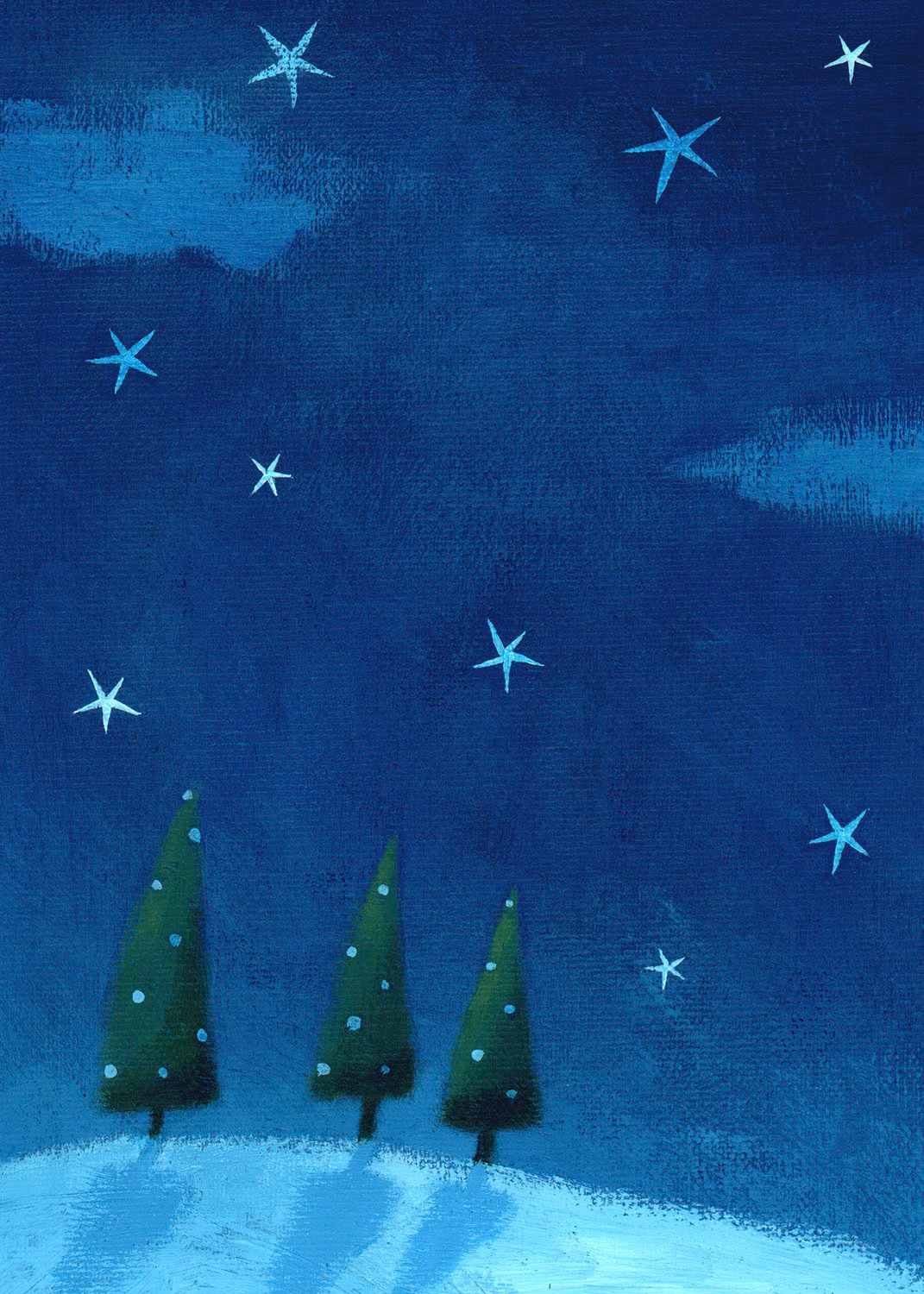 SH_Cmas_Starry sky card ©Steve Haskamp - Creatif License