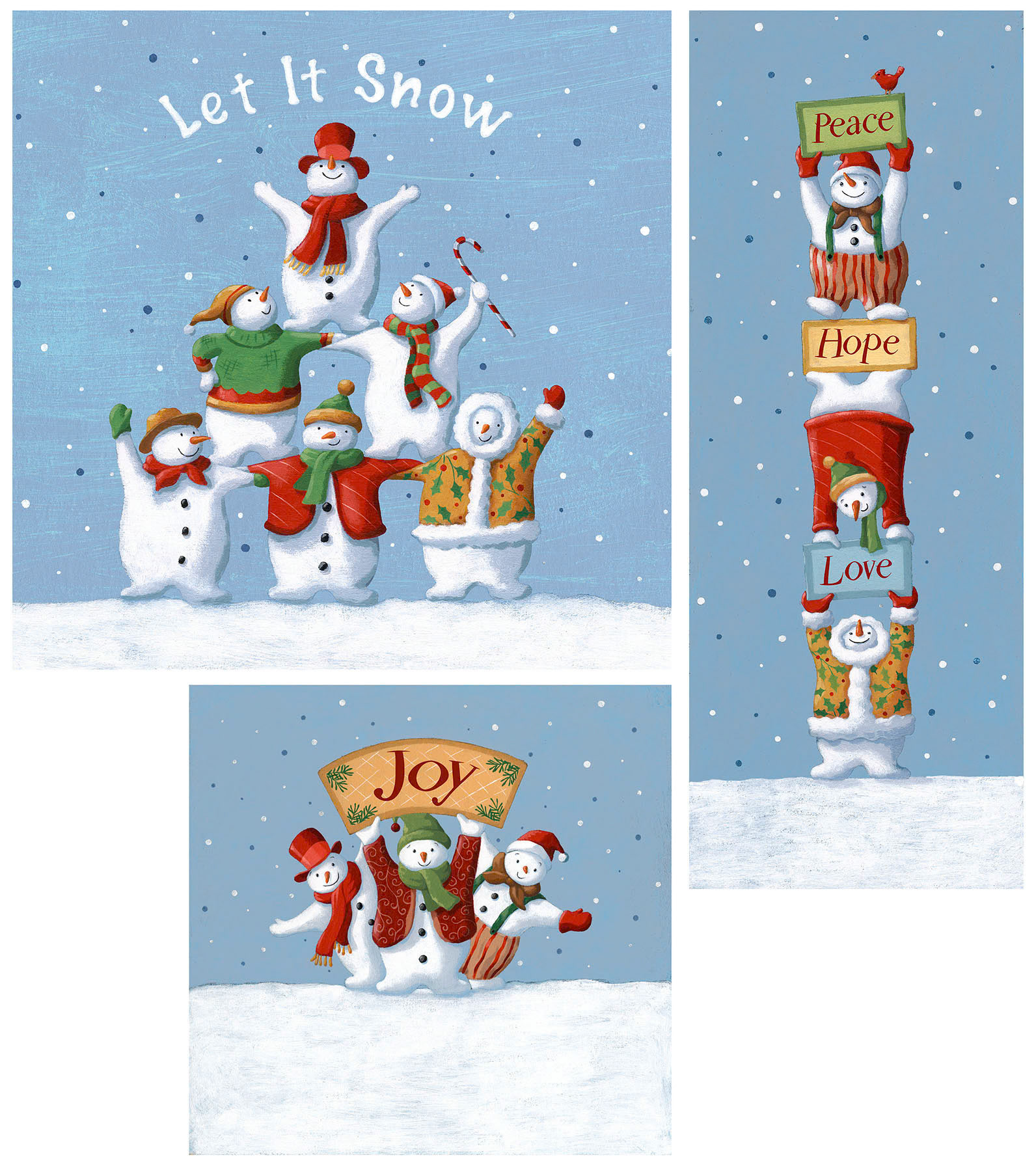 SH_Cmas_AcrobaticSnowmenCollectionReduced ©Steve Haskamp - Creatif License