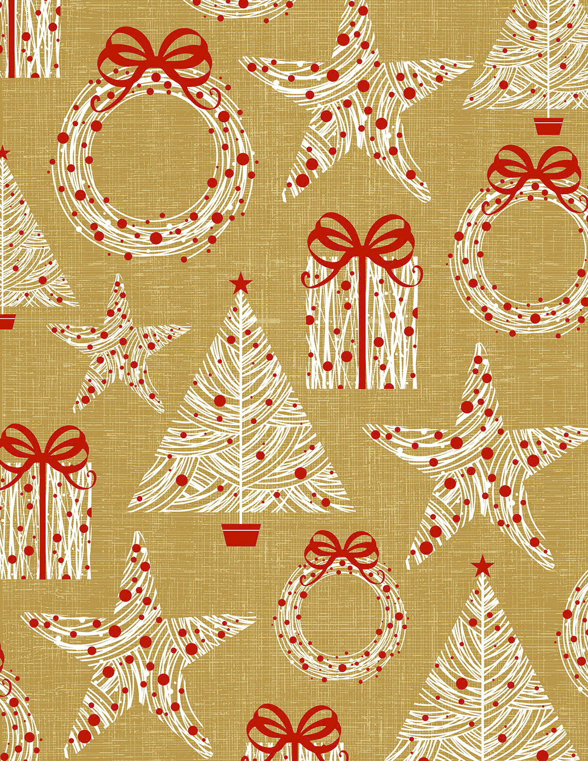 SH_Cmas_1557_Gold Glam Xmas Pattern_Creatif ©Steve Haskamp - Creatif License