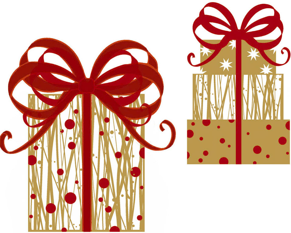 SH_Cmas_Gifts_double bow ©Steve Haskamp - Creatif License