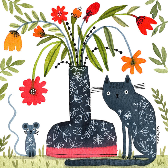 PETALS CAT - Terry Runyan - Creatif _Cat _  Creatif