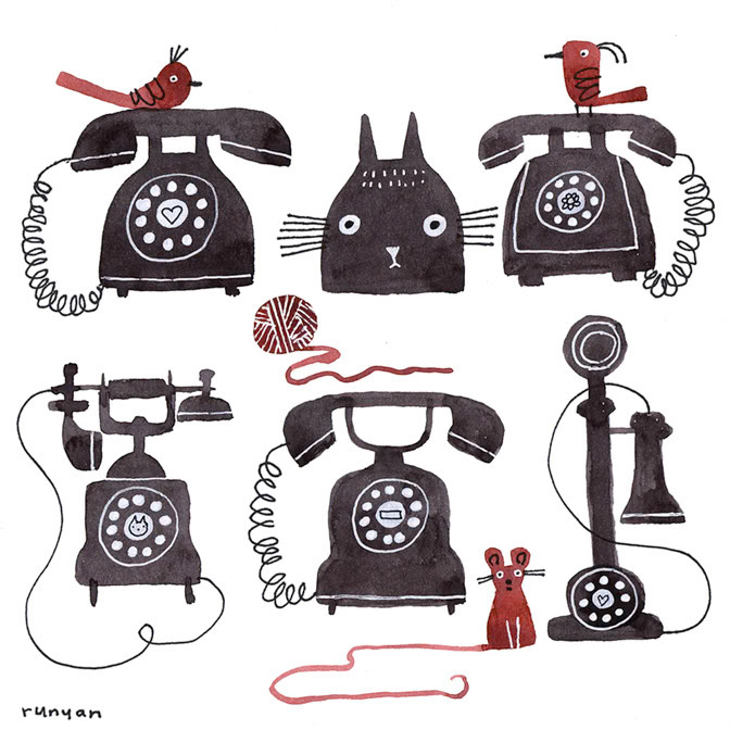 ROTARY PHONES - Terry Runyan - Creatif _Cat _  Creatif