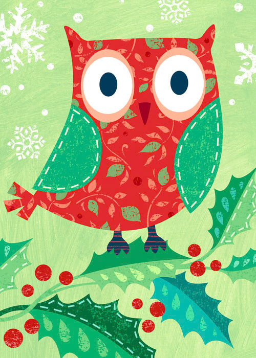 SH_Cmas_822c-XmasOwl ©Steve Haskamp - Creatif License