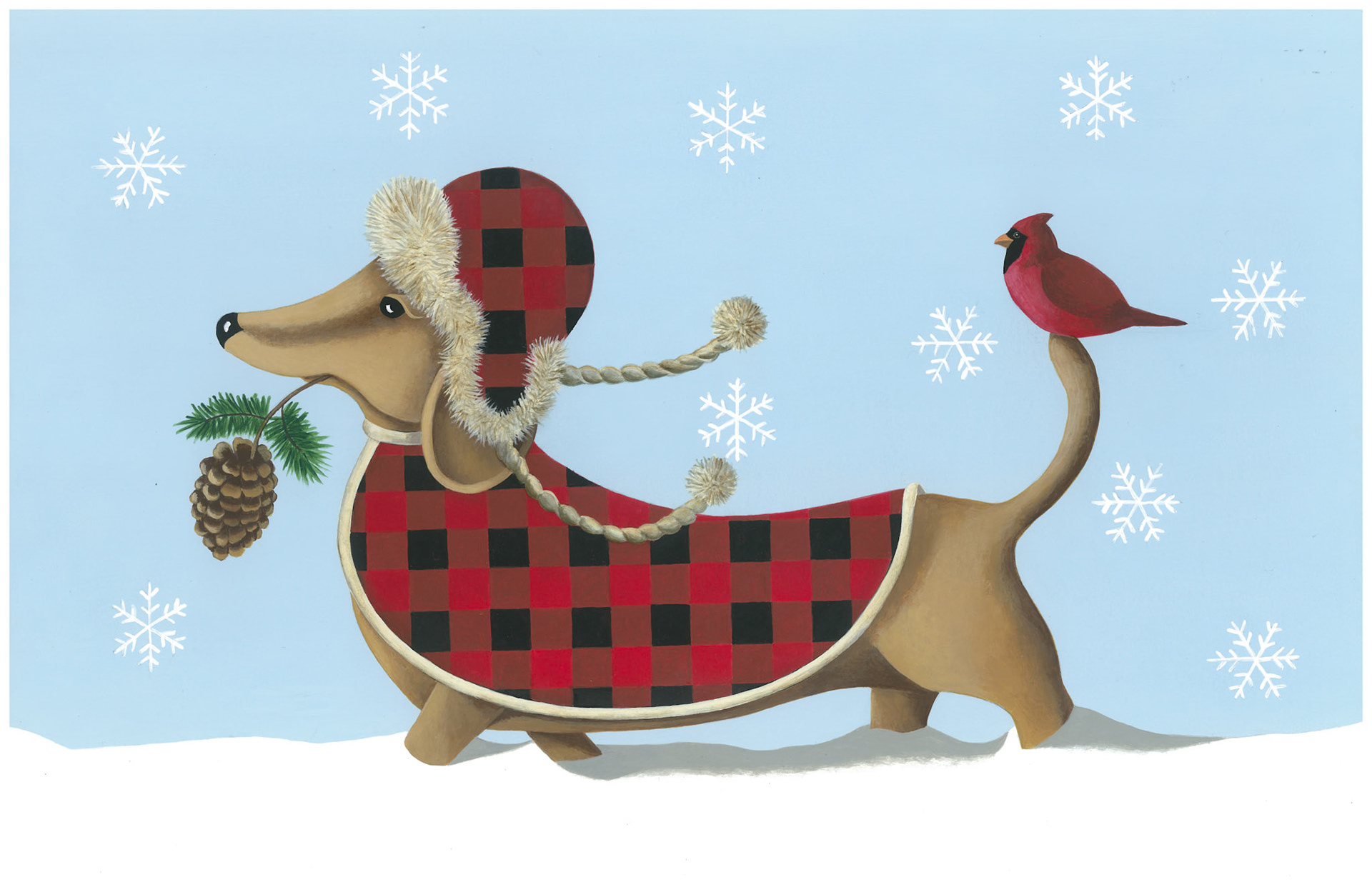 New Winter Dachsund
