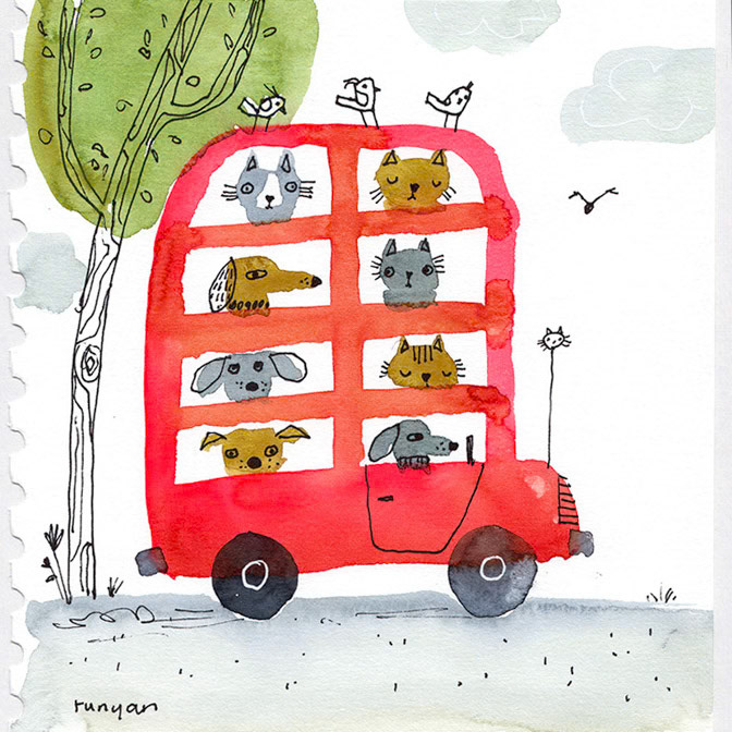 BIS RIDE - Terry Runyan - Creatif _Cat Dog _  Creatif