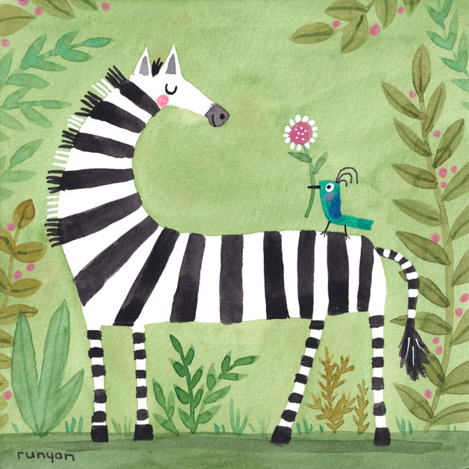 ZEBRA GIFT _Animals- Zebra _  Creatif ©Terry Runyan - Creatif License