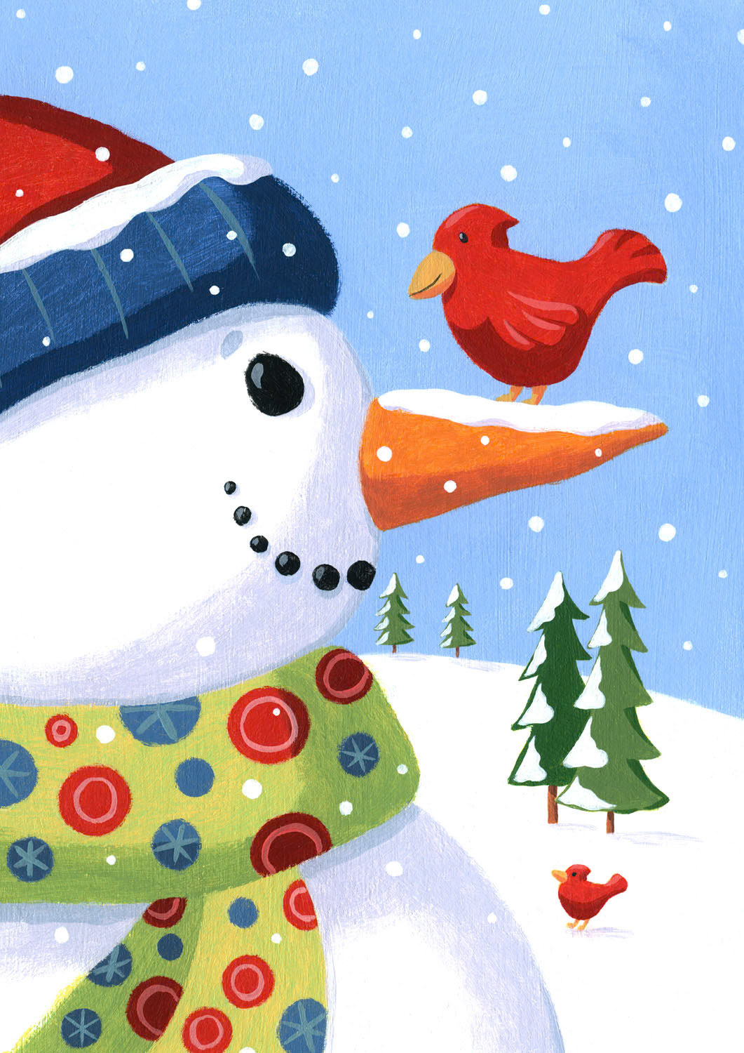 SH_Cmas_478-SnowmanProfile ©Steve Haskamp - Creatif License
