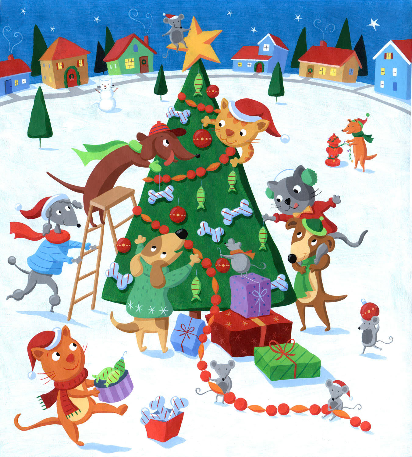 SH_Cmas_42TreeDecorating ©Steve Haskamp - Creatif License