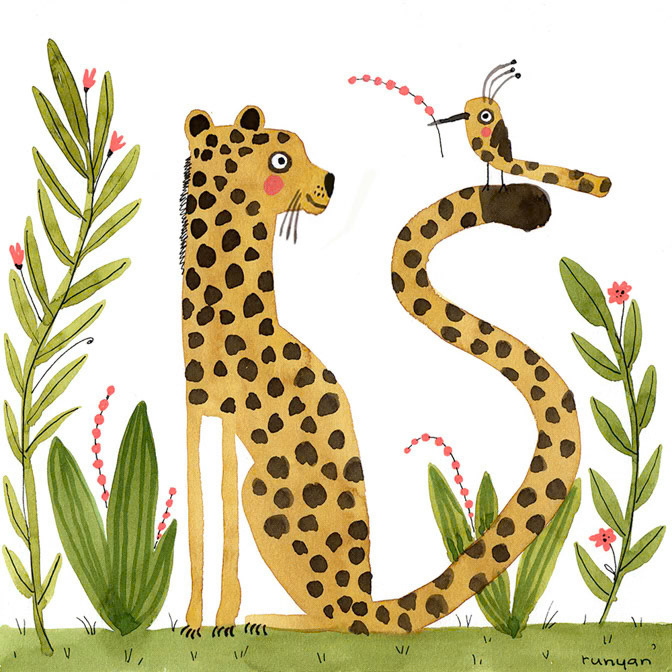 TWINS - Terry Runyan - Creatif _Animals- Leopard _  Creatif ©Terry Runyan - Creatif License