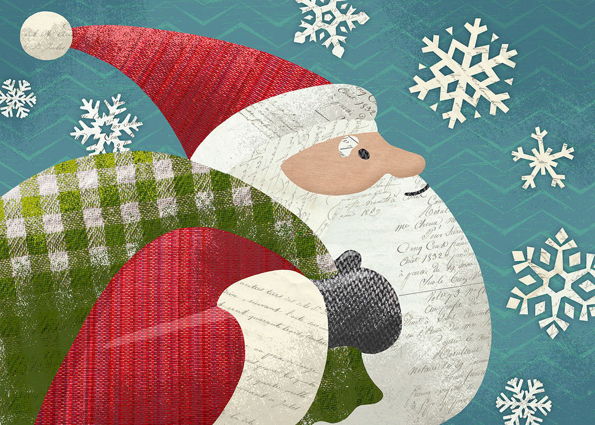 SH_Cmas_01603_Santa Profile Collage_Creatif ©Steve Haskamp - Creatif License