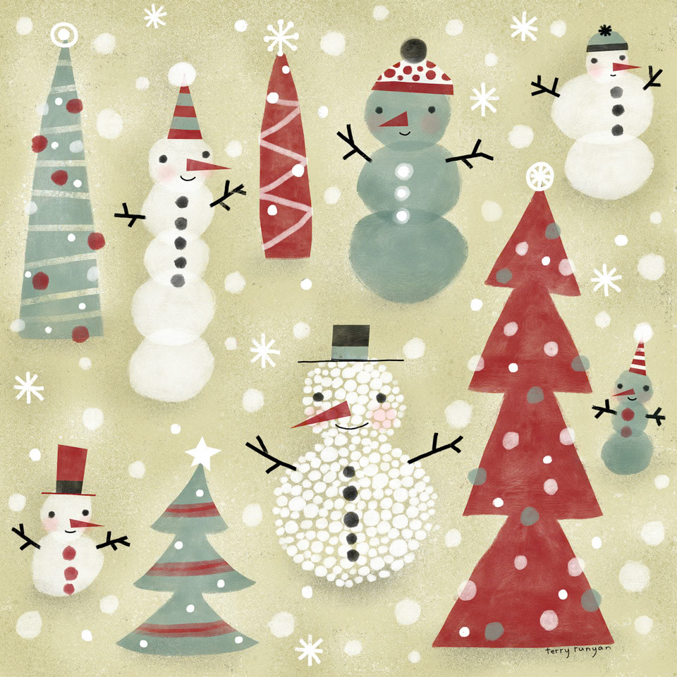 HOLIDAY HAPPINESS 8x8 ©Terry Runyan - Creatif License
