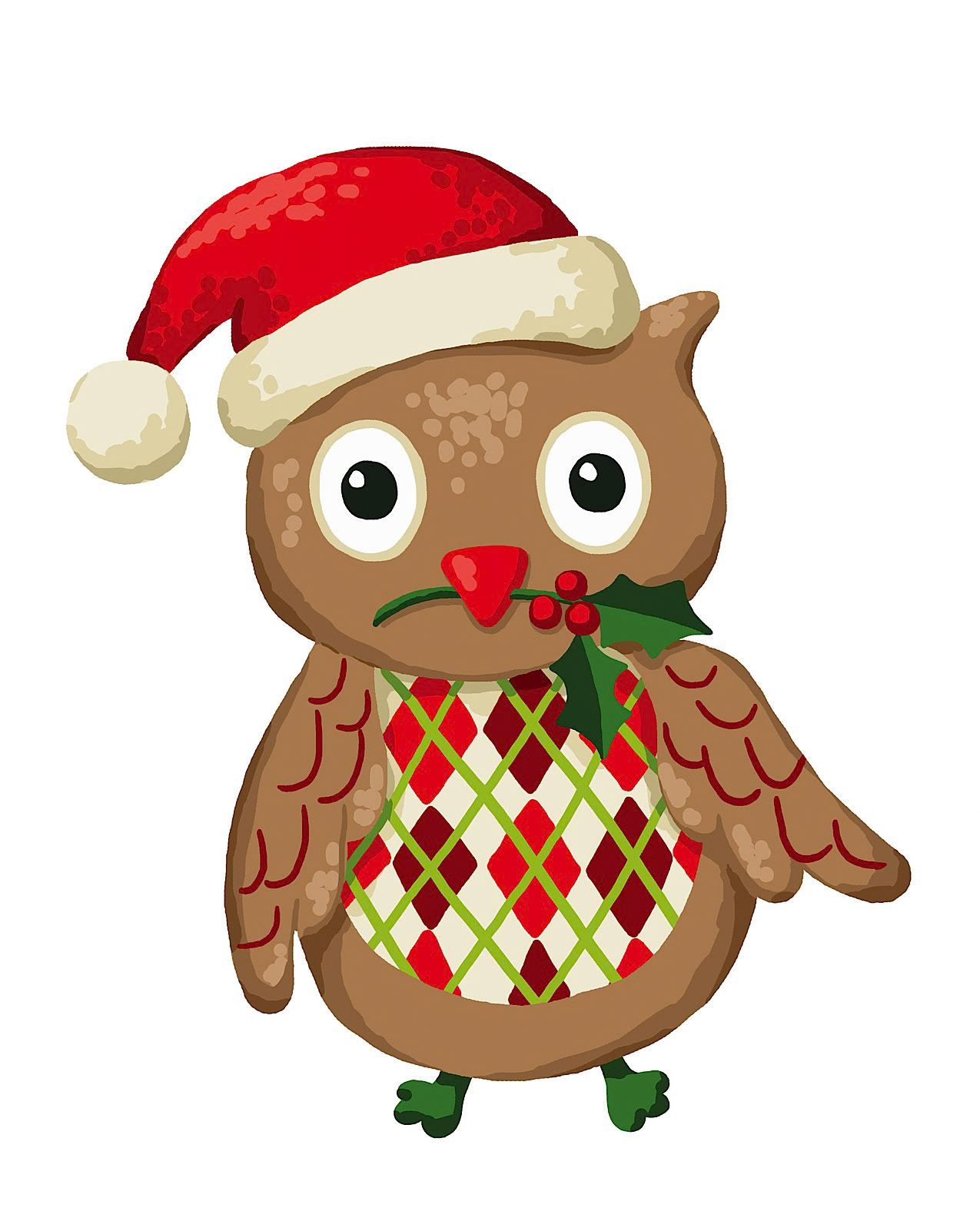 SH_Cmas_1221-XmasOwl ©Steve Haskamp - Creatif License