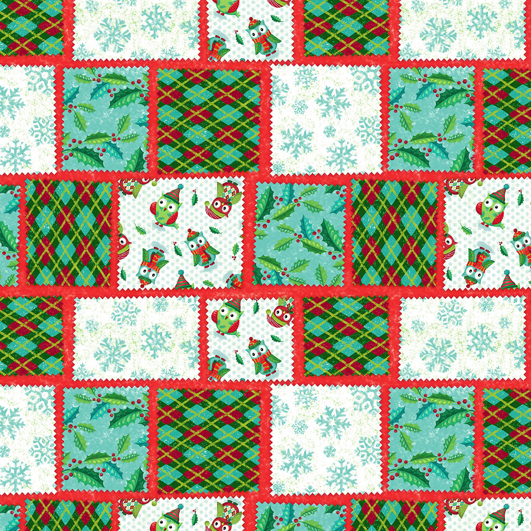 SH_Cmas_1598_Cmas Owl Zigzag Pattern Repeated_Creatif ©Steve Haskamp - Creatif License