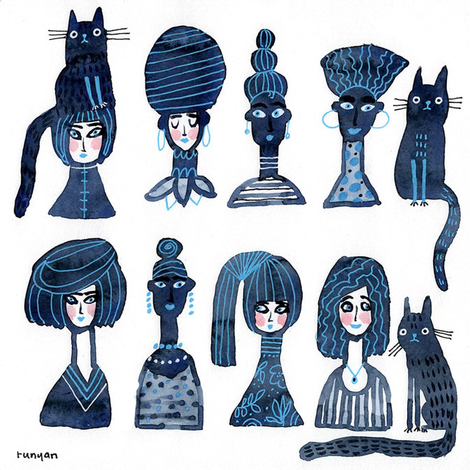 INDIGO GIRLS - Terry Runyan - Creatif _Cat Hair _  Creatif