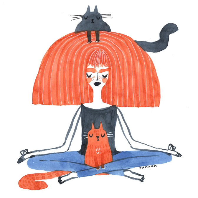 Cat Hat- People _  Creatif ©Terry Runyan - Creatif License