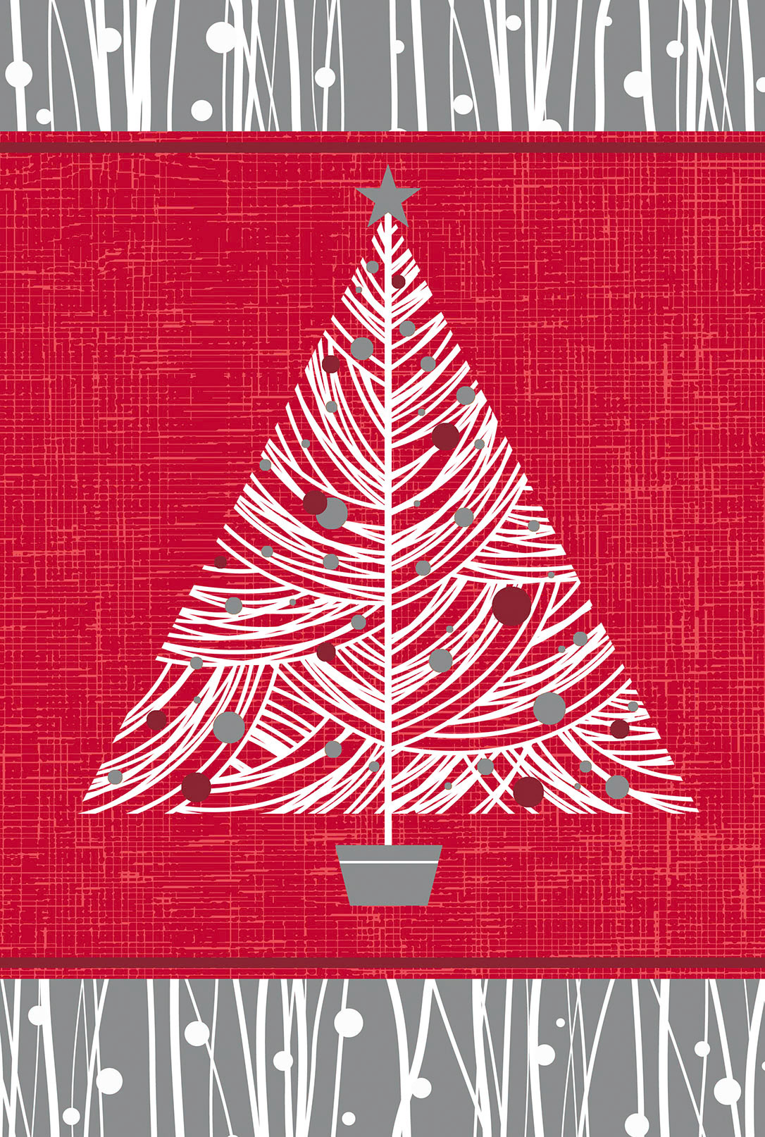 SH_Cmas_01234-5b_Glamour Tree Red Silver_Creatif ©Steve Haskamp - Creatif License