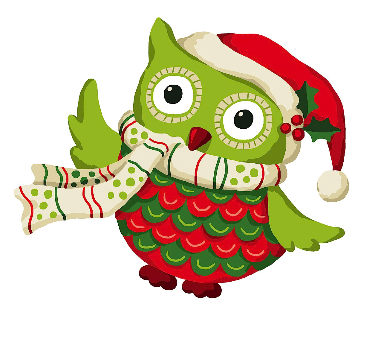 SH_Cmas_1222-2-XmasOwl ©Steve Haskamp - Creatif License