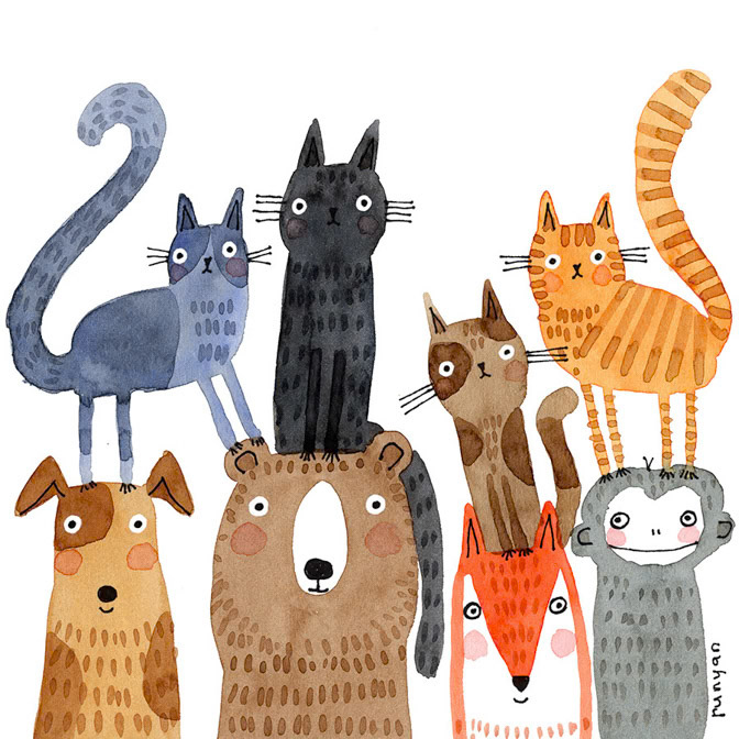 ANIMAL CAT HATS - Terry Runyan - Creatif _Cat _  Creatif