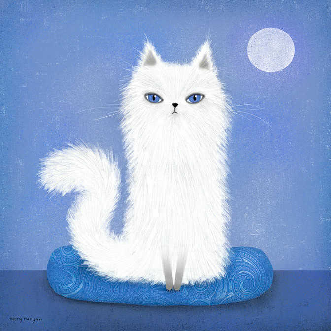 WHITE FLOOF - Terry Runyan - Creatif _Cat _  Creatif