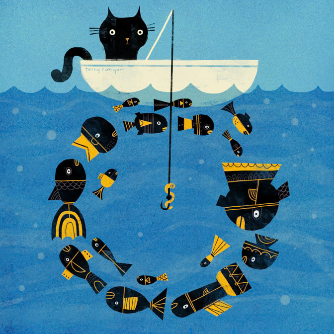 FISHING BOAT _Cats _  Creatif