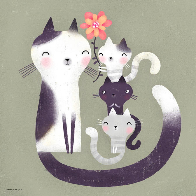 GRATEFUL TRIO - Terry Runyan - Creatif _Cat _  Creatif