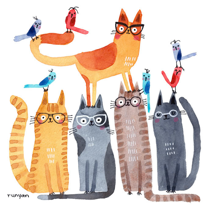 EYEWEAR _Cat- eyewear _  Creatif ©Terry Runyan - Creatif License