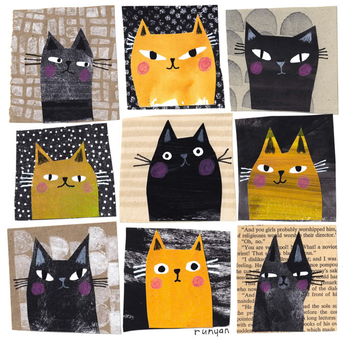 SQUARED UP _Cats _  Creatif