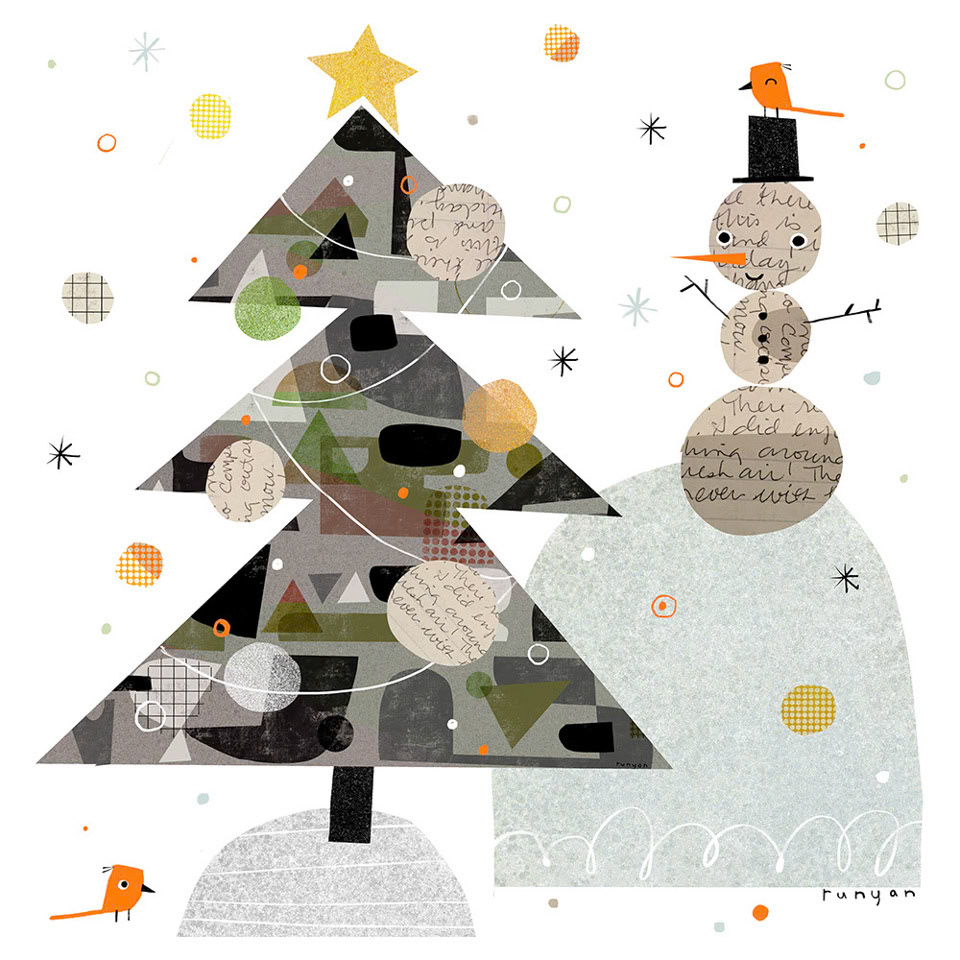 HOLIDAY COLLAGE - Terry Runyan - Creatif ©Terry Runyan - Creatif License