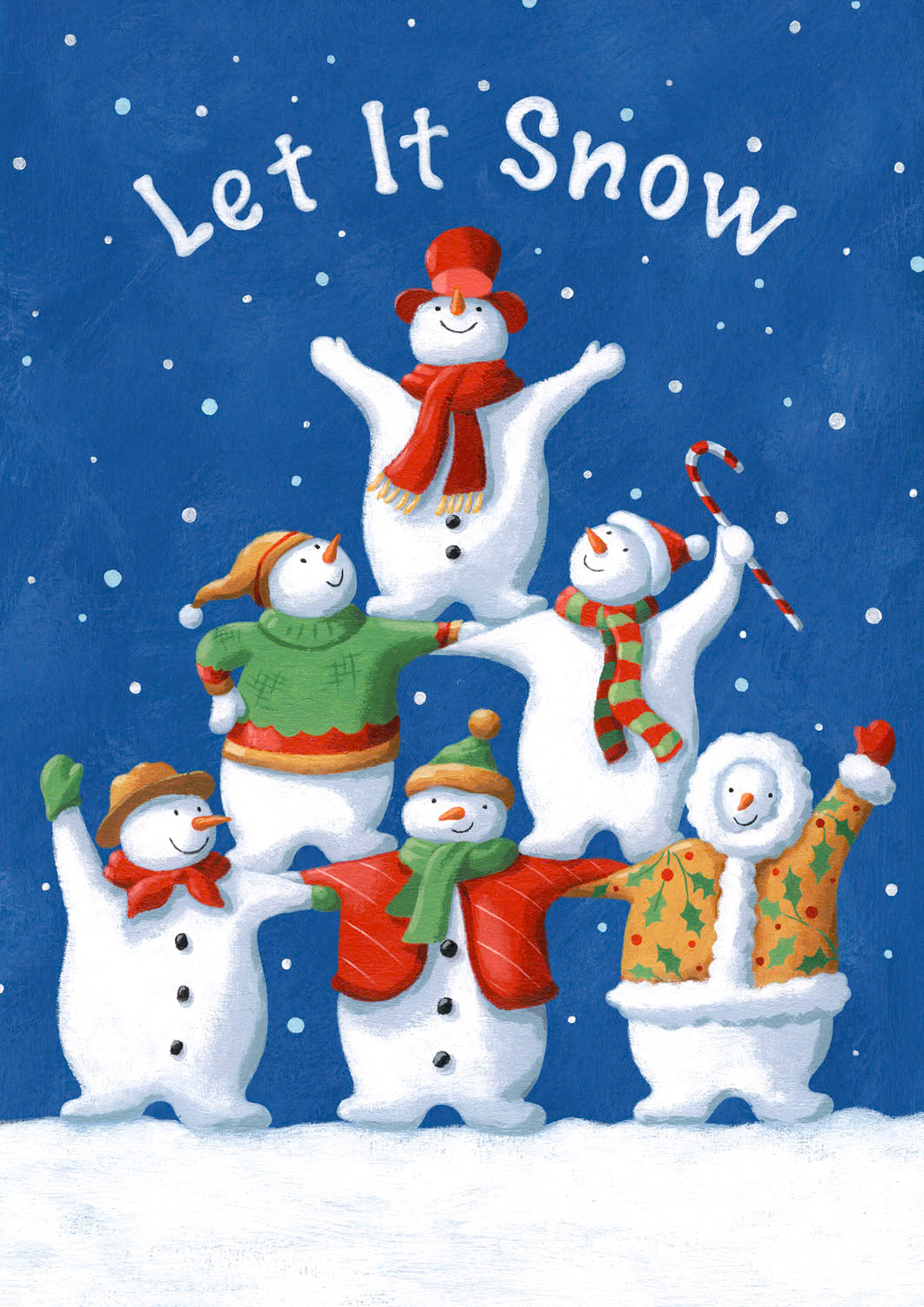 SH_Cmas_682-2-SnowmenPyramidFlag ©Steve Haskamp - Creatif License