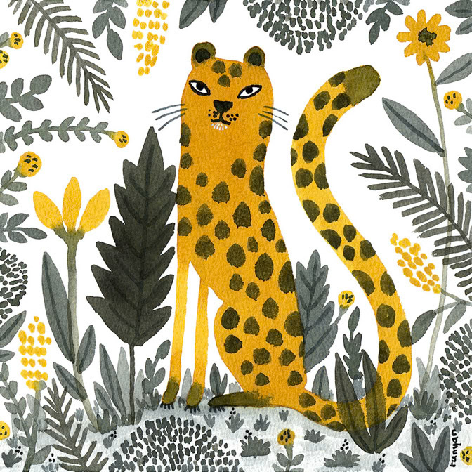 SPOTTED JUNGLE CAT 3 - Terry Runyan - Creatif _Cat _  Creatif