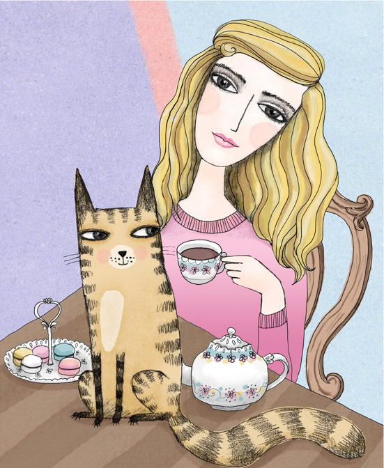 TR30 _Cat- Fashion- Girls- Trendy _  Creatif