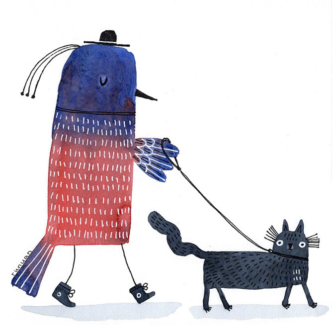 CAT WALK - Terry Runyan - Creatif _Cat _  Creatif