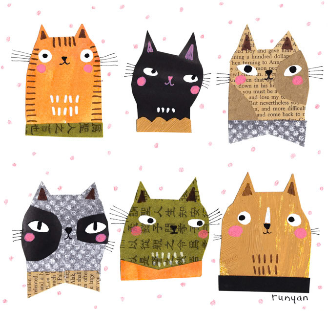KITTY FACES _Cats _  Creatif