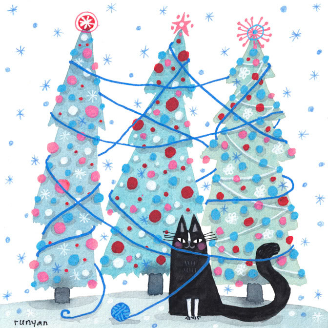 HOLIDAY HELPER 2 _Cat- christmas- Larkwood2512presell _  Creatif