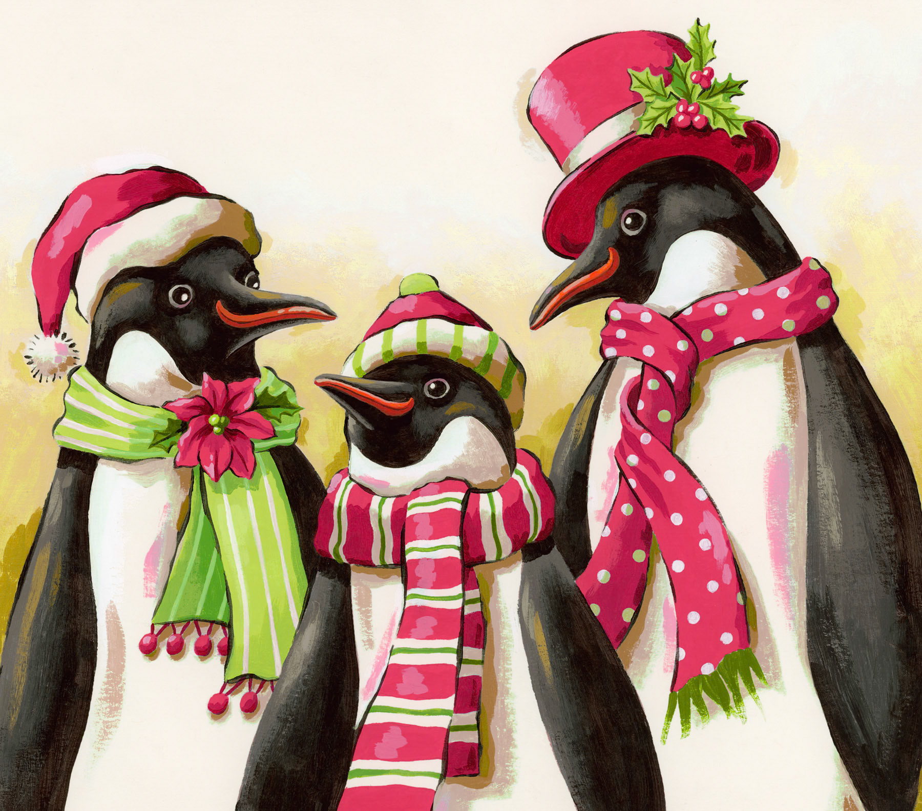 2574b_Penguin Trio ©Steve Haskamp - Creatif License