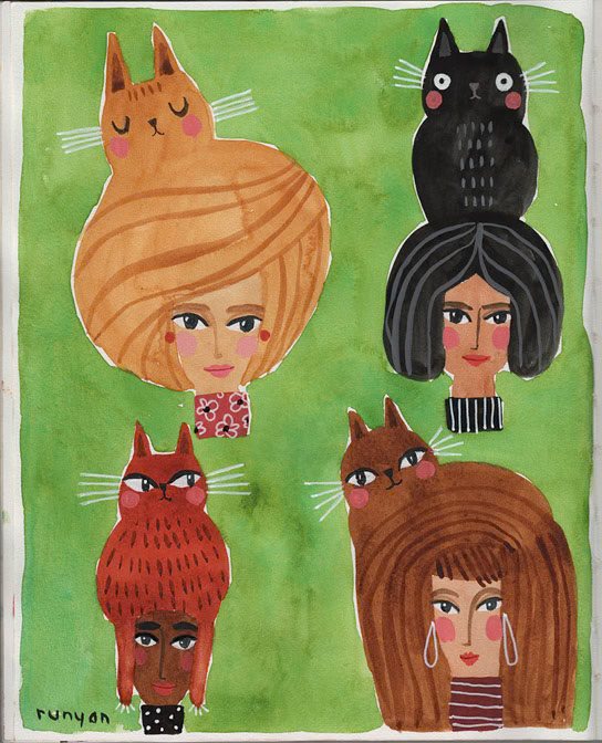 CAT WIGS _Cat Hair _  Creatif