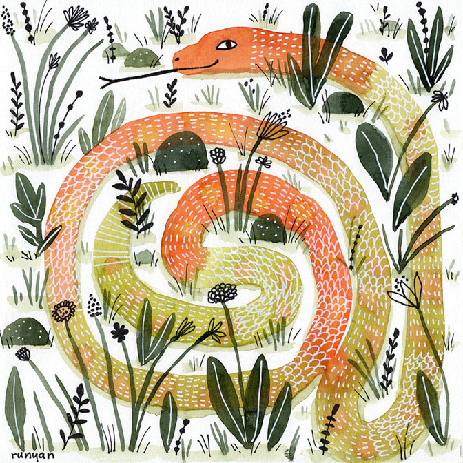 SNAKE - Terry Runyan - Creatif _Animals _  Creatif ©Terry Runyan - Creatif License