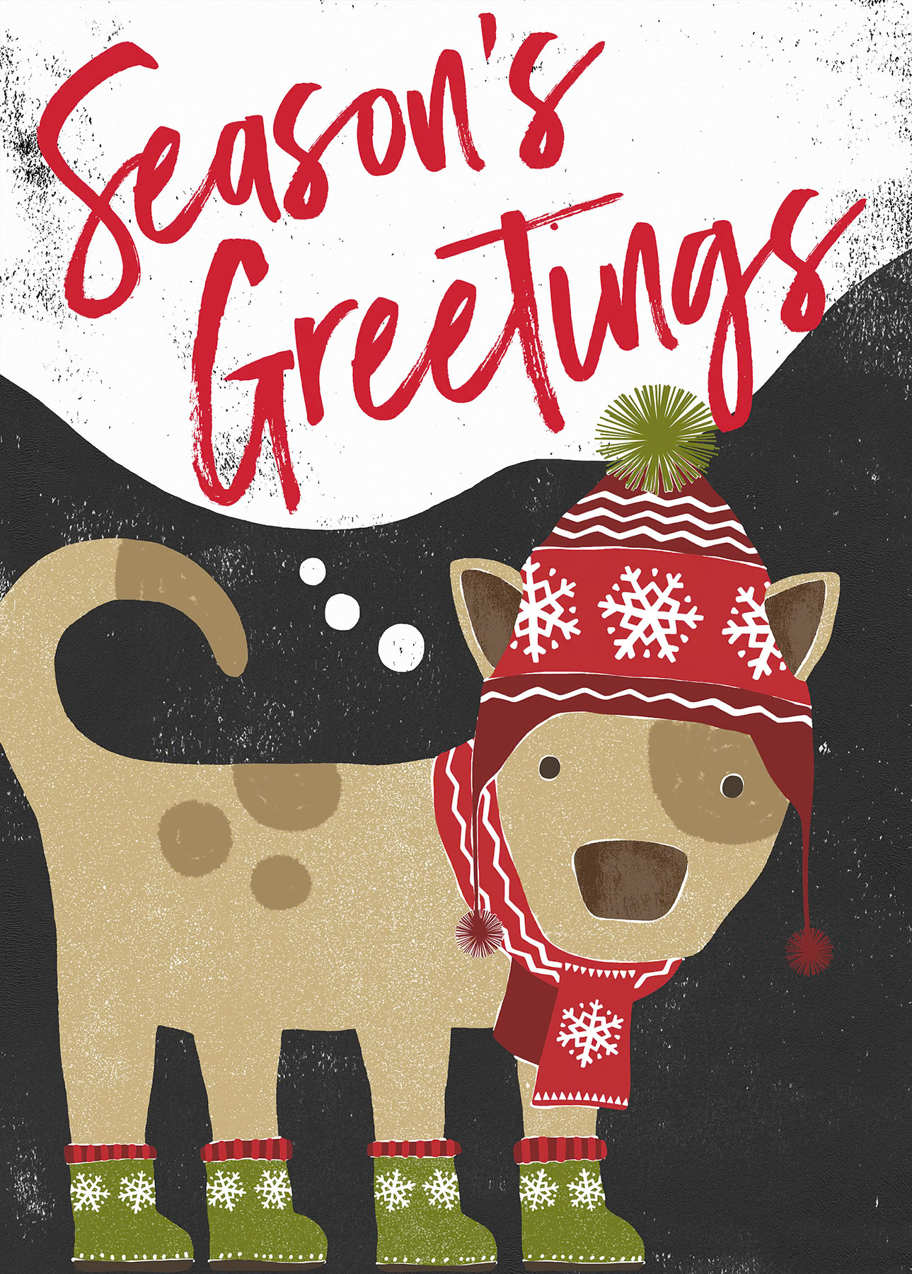 SH_Cmas_1799_1_Snow Dog Vertical_Creatif ©Steve Haskamp - Creatif License