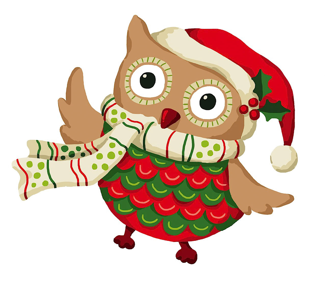SH_Cmas_1222-1-XmasOwl ©Steve Haskamp - Creatif License